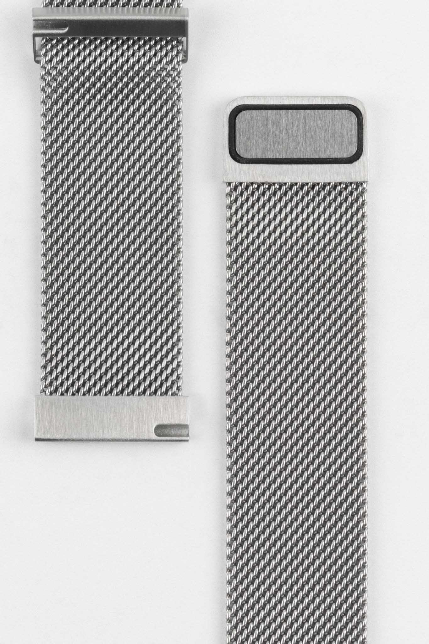 Hirsch MILANAISE Mesh Watch Band in SILVER - Image 3