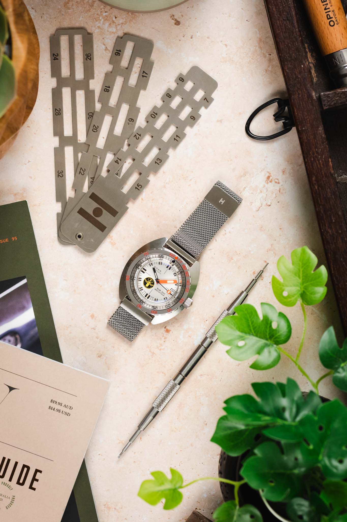 Hirsch MILANAISE Mesh Watch Band in SILVER - Image 8